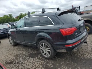 2014 Audi Q7 Premium Plus with VIN WA1LMAFE8ED020520, listed as a Copart auction lot 58448755 with 139,135 mi miles and Clean title. Bid and sale history available at DreamBid. Image 2.