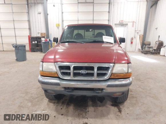 1998 Ford Ranger XL with VIN 1FTZR15U5WPB59501, listed as a IAAI auction lot 41232757 with 145,690 mi miles. Bid and sale history available at carsss.com. Image 6.