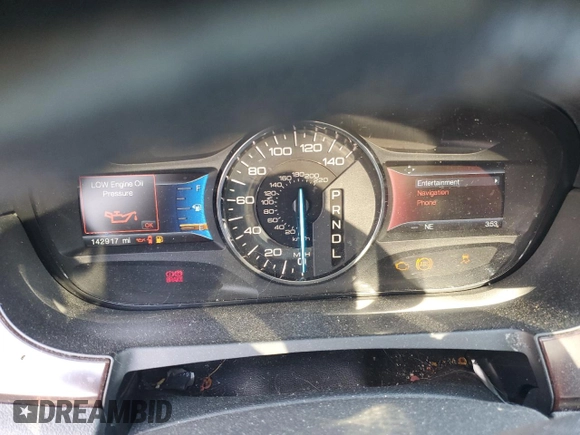 2014 Ford Edge Limited with VIN 2FMDK3K95EBA90482, listed as a Copart auction lot 43165415 with 142,917 mi miles and Salvage Title. Bid and sale history available at carsss.com. Image 9.