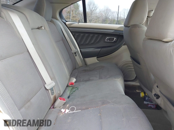 2012 Ford Taurus SEL with VIN 1FAHP2EW9CG121263, listed as a IAAI auction lot 41785838 with 185,433 mi miles and . Bid and sale history available at DreamBid. Image 8.