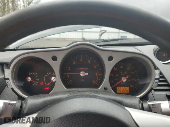 2005 Nissan 350Z Touring with VIN JN1AZ34E85M651736, listed as a Copart auction lot 51158645 with 221,297 mi miles and Salvage Title. Bid and sale history available at carsss.com. Image 9.