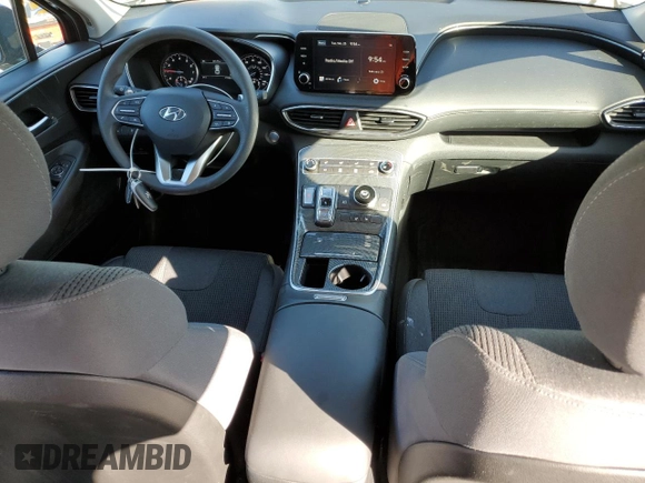 2022 Hyundai Santa Fe SEL with VIN 5NMS24AJ1NH429835, listed as a Copart auction lot 46452035 with 17,928 mi miles and Salvage Title. Bid and sale history available at DreamBid. Image 8.