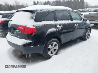 2007 Acura MDX Tech Pkg with VIN 2HNYD28307H553443, listed as a IAAI auction lot 41505317 with 255,688 mi miles. Bid and sale history available at carsss.com. Image 4.