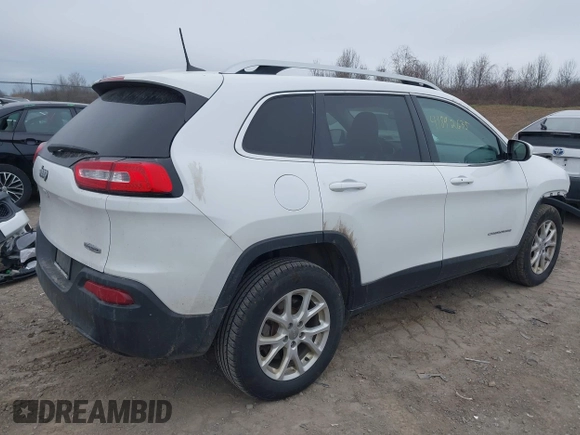 2018 Jeep Cherokee Latitude Plus with VIN 1C4PJMLBXJD598592, listed as a IAAI auction lot 41892635 with 145,031 mi miles. Bid and sale history available at carsss.com. Image 4.