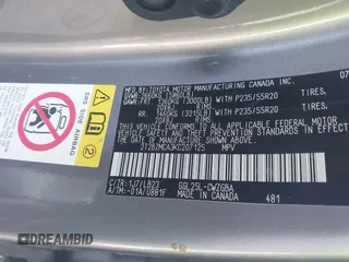 2019 Lexus RX with VIN 2T2BZMCA3KC207125, listed as a IAAI auction lot 41695417 with 1 mi miles. Bid and sale history available at carsss.com. Image 9.