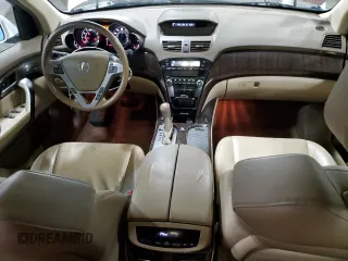 2010 Acura MDX with VIN 2HNYD2H23AH505336, listed as a Copart auction lot 89160365 with 193,112 mi miles and Salvage title. Bid and sale history available at DreamBid. Image 8.