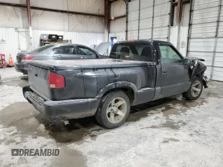 2002 GMC Sonoma SLS with VIN 1GTCS14WX28239250, listed as a Copart auction lot 46291075 with 186,402 mi miles and Salvage Title. Bid and sale history available at carsss.com. Image 3.