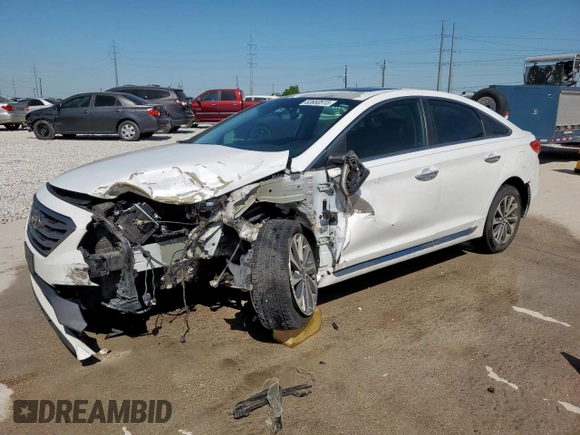 2016 Hyundai Sonata Sport with VIN 5NPE34AF2GH304273, listed as a Copart auction lot 52650515 with Not Provided miles and Salvage Title. Bid and sale history available at DreamBid. Image 1.