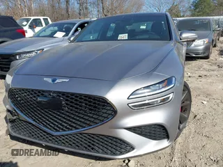 2022 Genesis G70 3.3T z VIN KMTG54TE0NU084191, wystawiony jako IAAI lot #41479649 z przebiegiem 51 548 mil mil oraz . Historia ofert i sprzedaży dostępna na DreamBid. Obrazek 12.