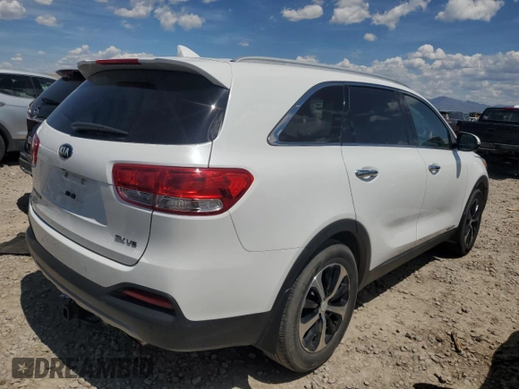 2017 Kia Sorento EX with VIN 5XYPHDA57HG321810, listed as a Copart auction lot 54106215 with 121,948 mi miles and Salvage title. Bid and sale history available at DreamBid. Image 3.