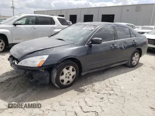 2007 Honda Accord LX с VIN 3HGCM56467G703151, выставлен на аукционе Copart как лот 61035825 с пробегом 282 155 миль миль и На запчасти • Non repairable. История ставок и продаж доступна на DreamBid. Изображение 1.