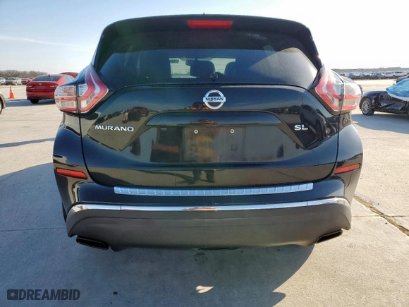 2015 Nissan Murano SL with VIN 5N1AZ2MG1FN215200, listed as a Copart auction lot 45423165 with 151,287 mi miles and Clean Title. Bid and sale history available at carsss.com. Image 6.