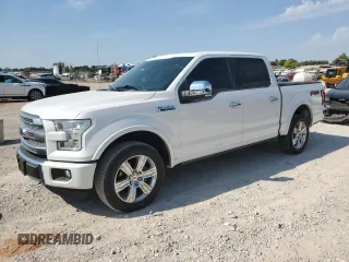 2015 Ford F-150 XLT с VIN 1FTEW1EF6FFC92881, выставлен на аукционе Copart как лот 74334484 с пробегом 104 024 миль миль и Списание • Salvage title. История ставок и продаж доступна на DreamBid. Изображение 1.