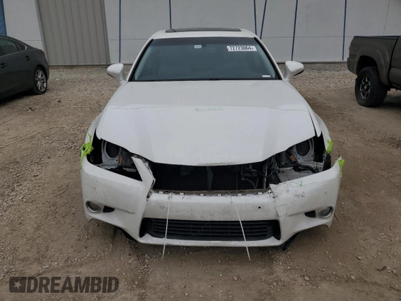 2013 Lexus GS 350 with VIN JTHBE1BL9D5013506, listed as a Copart auction lot 72723064 with 153,624 mi miles and Salvage Title. Bid and sale history available at carsss.com. Image 5.