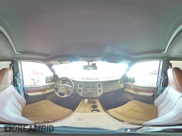 2014 Ford Expedition Max XLT with VIN 1FMJK1H51EEF18452, listed as a Copart auction lot 63928415 with Not provided miles and Salvage title. Bid and sale history available at DreamBid. Image 15.