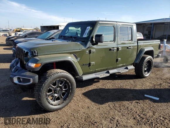 2022 Jeep Gladiator Texas Trail с VIN 1C6HJTAG8NL101992, выставлен на аукционе Copart как лот 44657105 с пробегом 30 351 миль миль и Списание • Salvage title. История ставок и продаж доступна на DreamBid. Изображение 1.