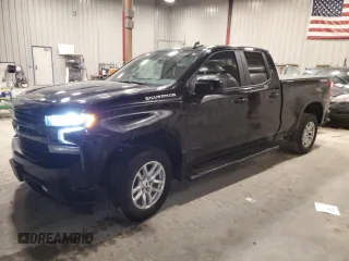 2020 Chevrolet Silverado 1500 with VIN 1GCVYEED2LZ343819, listed as a Copart auction lot 47255045 with 39,013 mi miles and Salvage Title. Bid and sale history available at DreamBid. Image 1.