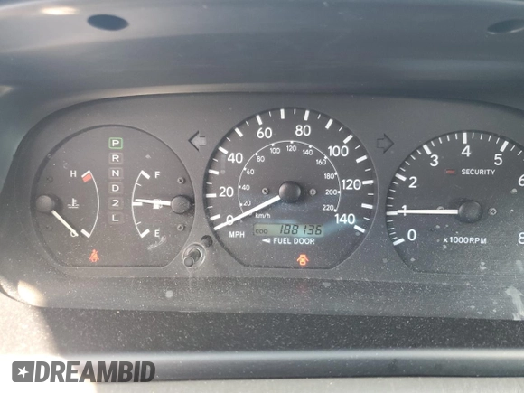 2001 Toyota Camry CE with VIN JT2BG22K610579827, listed as a Copart auction lot 41537605 with 188,136 mi miles and Salvage Title. Bid and sale history available at DreamBid. Image 9.