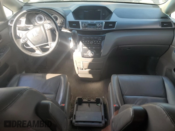 2012 Honda Odyssey EX-L with VIN 5FNRL5H64CB105215, listed as a Copart auction lot 53634125 with 149,310 mi miles and Salvage Title. Bid and sale history available at carsss.com. Image 8.