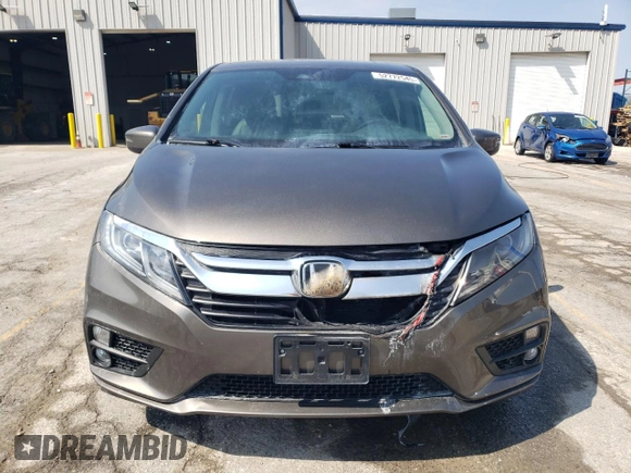 2018 Honda Odyssey EX-L with VIN 5FNRL6H76JB066266, listed as a Copart auction lot 52772545 with Not Provided miles and Non Repairable. Bid and sale history available at DreamBid. Image 5.