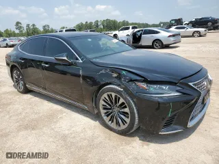 2018 Lexus LS with VIN JTHB51FF9J5005633, listed as a Copart auction lot 66332144 with 90,019 mi miles and Salvage Title. Bid and sale history available at carsss.com. Image 4.