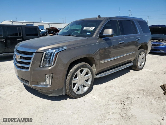 2015 Cadillac Escalade Premium with VIN 1GYS3NKJ4FR630279, listed as a Copart auction lot 70660014 with 182,507 mi miles and Salvage Title. Bid and sale history available at carsss.com. Image 1.