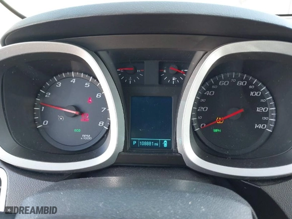 2015 Chevrolet Equinox LT with VIN 1GNFLFEK8FZ106948, listed as a IAAI auction lot 41958656 with 108,881 mi miles. Bid and sale history available at carsss.com. Image 7.