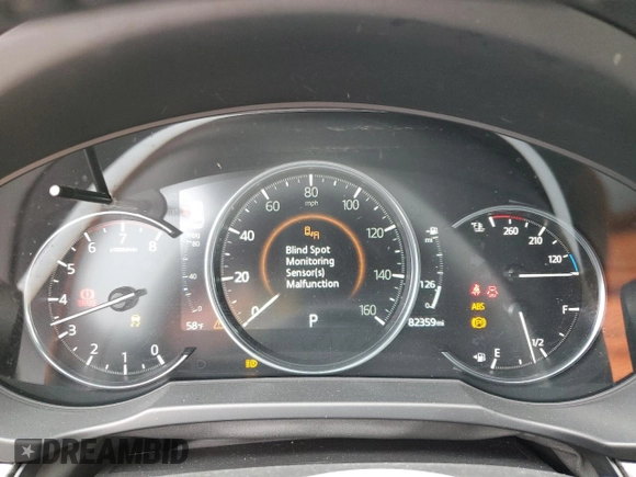 2020 Mazda CX-5 Grand Touring with VIN JM3KFADM1L1837775, listed as a Copart auction lot 55314595 with 82,359 mi miles and Clean Title. Bid and sale history available at DreamBid. Image 9.