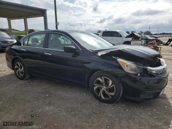 2016 Honda Accord Sedan LX with VIN 1HGCR2F34GA119904, listed as a Copart auction lot 52449105 with 175,423 mi miles and Salvage Title. Bid and sale history available at carsss.com. Image 4.