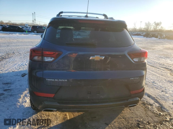 2022 Chevrolet TrailBlazer ACTIV with VIN KL79MVSL4NB031874, listed as a Copart auction lot 88136215 with 76,147 mi miles and Salvage Title. Bid and sale history available at carsss.com. Image 6.