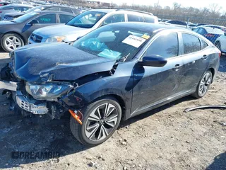 2017 Honda Civic EX-T with VIN 2HGFC1F33HH652645, listed as a IAAI auction lot 41441890 with Not Provided miles. Bid and sale history available at carsss.com. Image 2.
