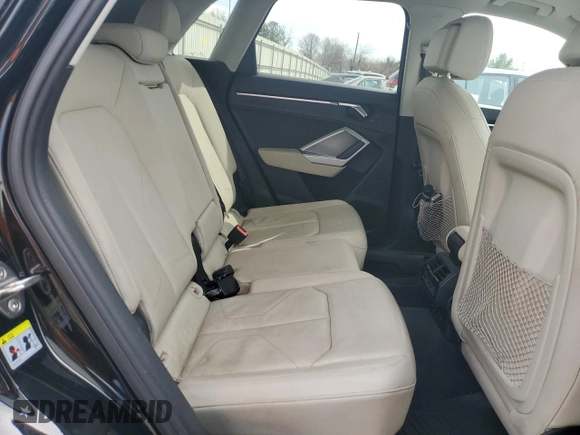 2020 Audi Q3 Premium with VIN WA1AECF35L1035909, listed as a Copart auction lot 49854725 with 78,602 mi miles and Salvage title. Bid and sale history available at DreamBid. Image 11.
