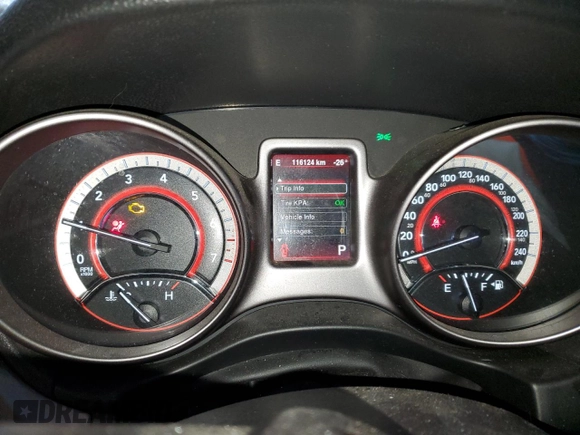 2015 Dodge Journey Crossroad with VIN 3C4PDDGG0FT655316, listed as a Copart auction lot 88563295 with 116,124 mi miles and Clean Title. Bid and sale history available at carsss.com. Image 9.