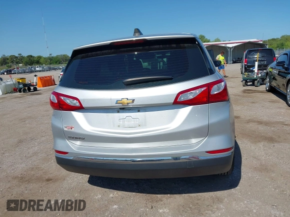 2018 Chevrolet Equinox LS with VIN 3GNAXHEV8JS502212, listed as a IAAI auction lot 42064863 with 107,321 mi miles and . Bid and sale history available at DreamBid. Image 17.