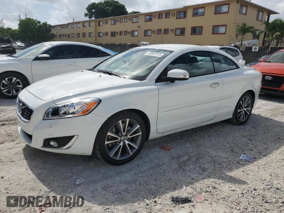 2013 Volvo C70 T5 with VIN YV1672MC5DJ143753, listed as a Copart auction lot 65987615 with 46,874 mi miles and Clean title. Bid and sale history available at DreamBid. Image 1.