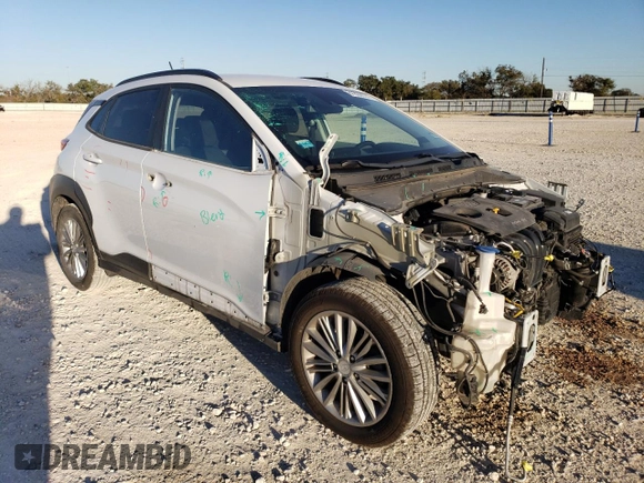2019 Hyundai Kona SEL with VIN KM8K22AA5KU321920, listed as a Copart auction lot 81892674 with 58,263 mi miles and Salvage Title. Bid and sale history available at DreamBid. Image 4.