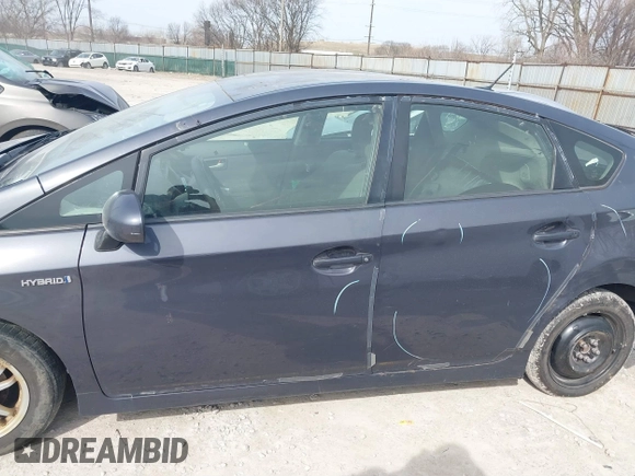 2011 Toyota Prius I with VIN JTDKN3DU7B0324722, listed as a IAAI auction lot 41841434 with 202,721 mi miles. Bid and sale history available at carsss.com. Image 14.