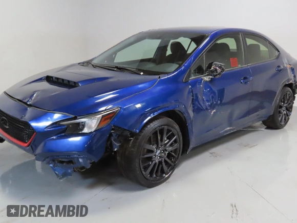 2024 Subaru WRX Premium with VIN JF1VBAH65R9819339, listed as a Copart auction lot 63643995 with 495 mi miles and Salvage title. Bid and sale history available at DreamBid. Image 2.