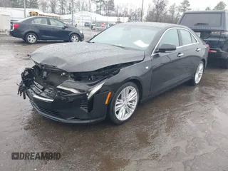 2024 Cadillac CT4 Premium Luxury with VIN 1G6DB5RK3R0106665, listed as a IAAI auction lot 41865633 with 38,920 mi miles. Bid and sale history available at carsss.com. Image 17.