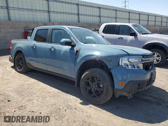 2023 Ford Maverick XL with VIN 3FTTW8F93PRA99276, listed as a Copart auction lot 59494995 with 19,467 mi miles and Salvage title. Bid and sale history available at DreamBid. Image 4.