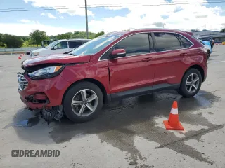 2019 Ford Edge SEL with VIN 2FMPK3J91KBC43725, listed as a Copart auction lot 56749525 with 62,858 mi miles and Salvage title. Bid and sale history available at DreamBid. Image 1.