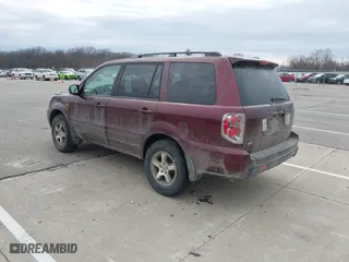 2007 Honda Pilot EX with VIN 5FNYF28407B017459, listed as a IAAI auction lot 41687985 with 177,200 mi miles. Bid and sale history available at carsss.com. Image 3.
