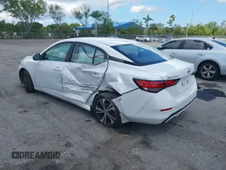2020 Nissan Sentra SV z VIN 3N1AB8CV6LY292612, wystawiony jako IAAI lot #41924671 z przebiegiem 104 253 mil mil oraz . Historia ofert i sprzedaży dostępna na DreamBid. Obrazek 3.