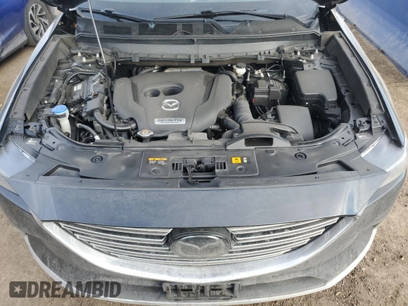 2019 Mazda CX-9 Grand Touring with VIN JM3TCBDY4K0300750, listed as a Copart auction lot 43757605 with 55,057 mi miles and Salvage Title. Bid and sale history available at carsss.com. Image 14.
