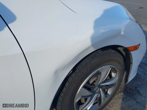 2019 Honda Civic Sedan LX with VIN 2HGFC2F67KH506515, listed as a IAAI auction lot 41755585 with 87,528 mi miles. Bid and sale history available at carsss.com. Image 6.