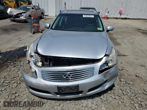 2007 Infiniti G35 G35x with VIN JNKBV61F97M823964, listed as a Copart auction lot 64600044 with 209,018 mi miles and Salvage Title. Bid and sale history available at DreamBid. Image 5.