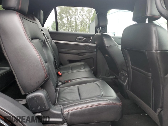 2017 Ford Explorer Sport with VIN 1FM5K8GT6HGE12579, listed as a Copart auction lot 54395055 with 59,955 mi miles and Salvage Title. Bid and sale history available at carsss.com. Image 11.