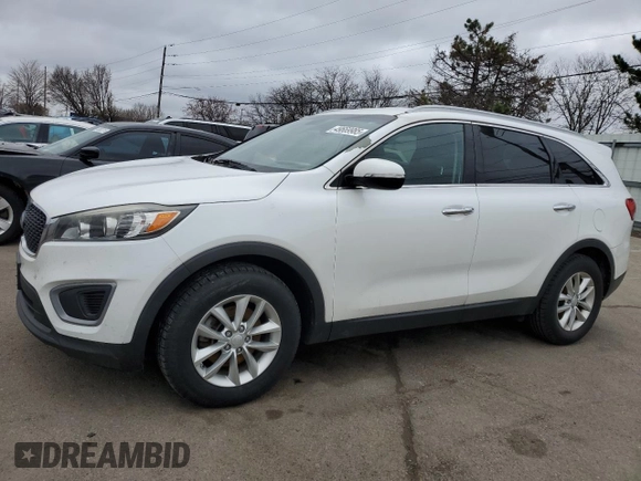 2016 Kia Sorento LX with VIN 5XYPG4A39GG055769, listed as a Copart auction lot 49669985 with 144,685 mi miles and Salvage Title. Bid and sale history available at carsss.com. Image 1.