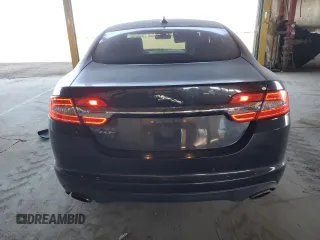 2013 Jaguar XF I4 RWD with VIN SAJWA0ES9DPS78797, listed as a Copart auction lot 42377585 with 129,987 mi miles and Salvage Title. Bid and sale history available at carsss.com. Image 6.