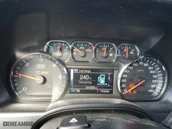 2014 Chevrolet Silverado 1500 LT with VIN 1GCVCREC8EZ339211, listed as a Copart auction lot 83552734 with 184,306 mi miles and Salvage Title. Bid and sale history available at carsss.com. Image 9.